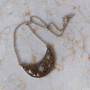 3 FOR $15 Gold Statement Necklace